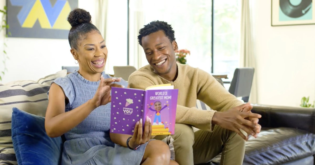 Happy Mother's Day! We hope you’re celebrating all the special moms in your life with a Starring You Book!