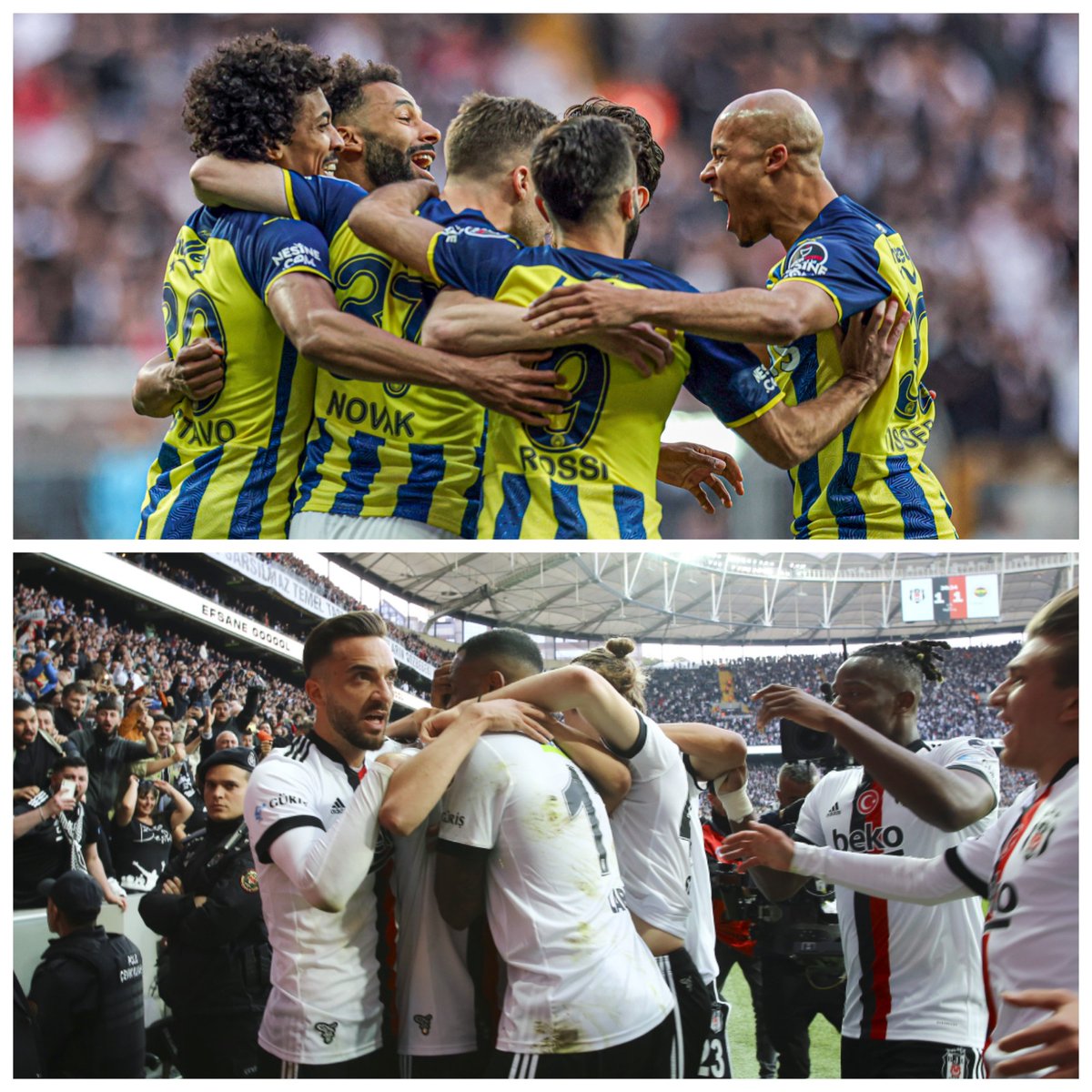 🔥 Vodafone Park'ta alev alev ilk yarı!

📌 Fenerbahçe'nin golünü atan Novak, 20 dakika içinde iki penaltı yaptırdı. Batshuayi kaçırdı, Ghezzal affetmedi!

⚫️ Beşiktaş 1-1 Fenerbahçe 🔵 (İlk yarı sonucu)
⚽️ 6' Filip Novak
❌ 8' Michy Batshuayi
⚽️ 31' Rachid Ghezzal 

#BJKvFB
