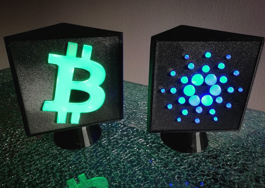EnigmA_SPO's tweet photo. Today, #freeloaderz spotlights is on #bitlamp pool.
Bitlamp is a symmetric three sided LED lamp and a great way to promote cryptocurrencies.
Get you #CardanoLamp from https://t.co/ifhMUg943L https://t.co/cDMfksrCZ3