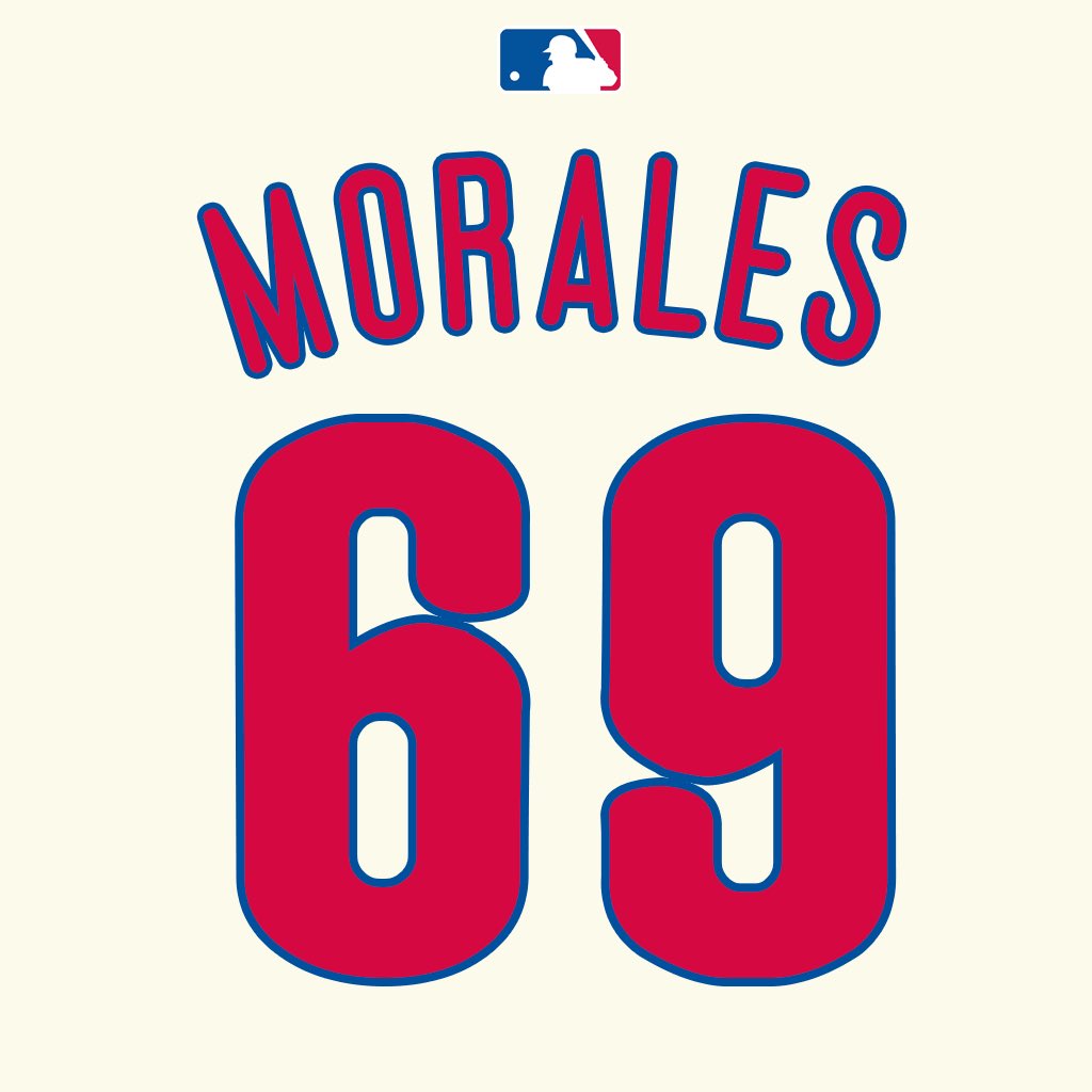 MLB Jersey Numbers on X: RHP Francisco Morales will wear number