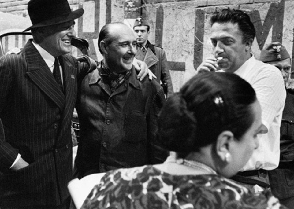 LostInFilm's tweet photo. De Sica, Rossellini, Fellini. 1959. https://t.co/2iwGlTjSat