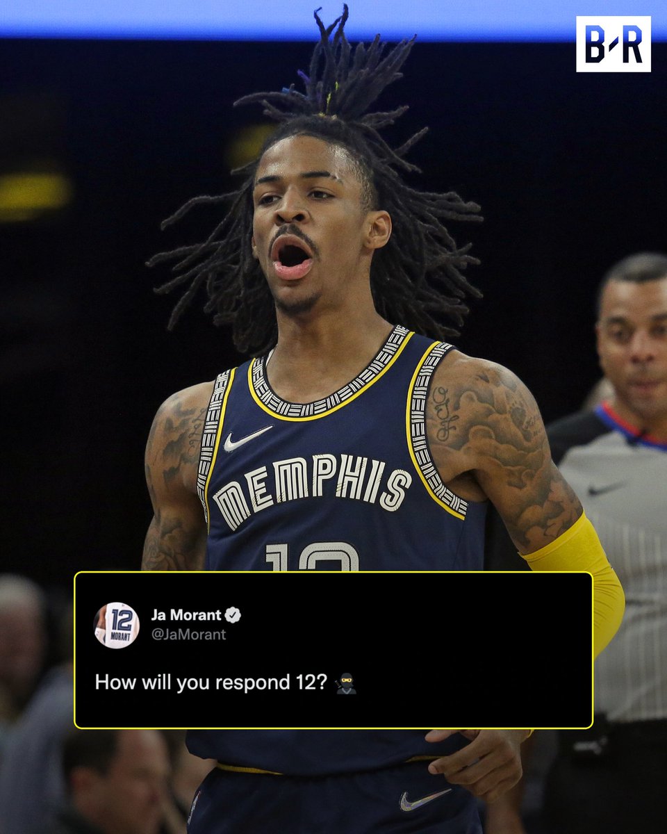 NoContext_NBA_'s tweet photo. Ja Morant tweeted this out before quickly deleting it 👀 
 
Warriors are in for a rude awakening 🔥 https://t.co/Z9wXQFcjTS