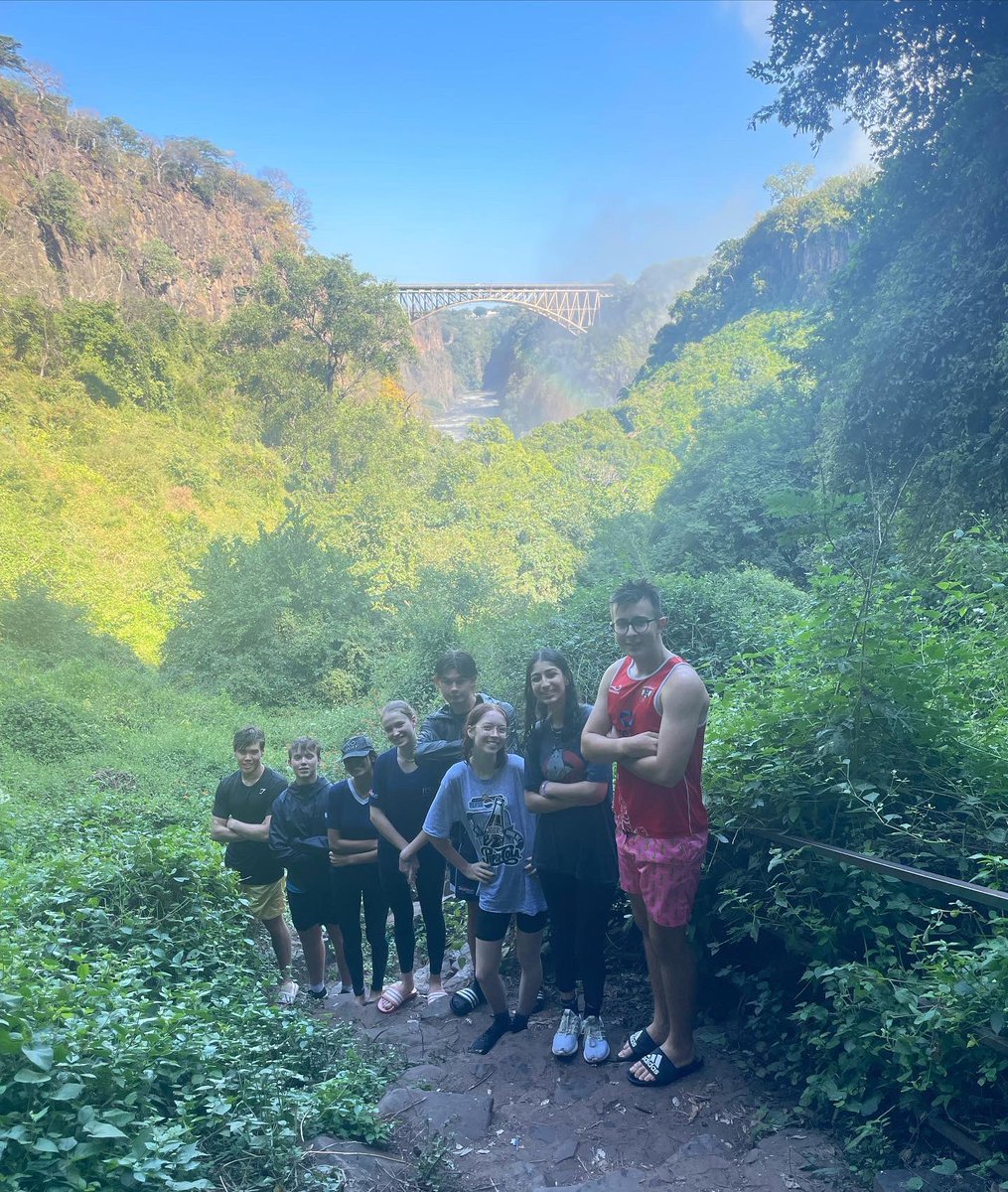 JESSSixthForm's tweet image. The last morning. The mood has changed and is somber, an element of sadness in the air. Walk through the Falls before we check in to fly back! Please check out @jessdubaicas (Instagram) for a full daily update. @JESSDubai #JESSCAS