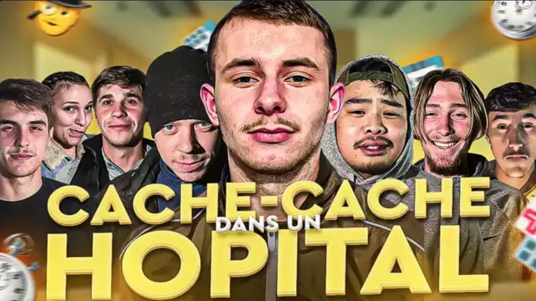 Ma vidéo cache cache dans un hôpital abandonner est disponible ! Rt apprécié ✅