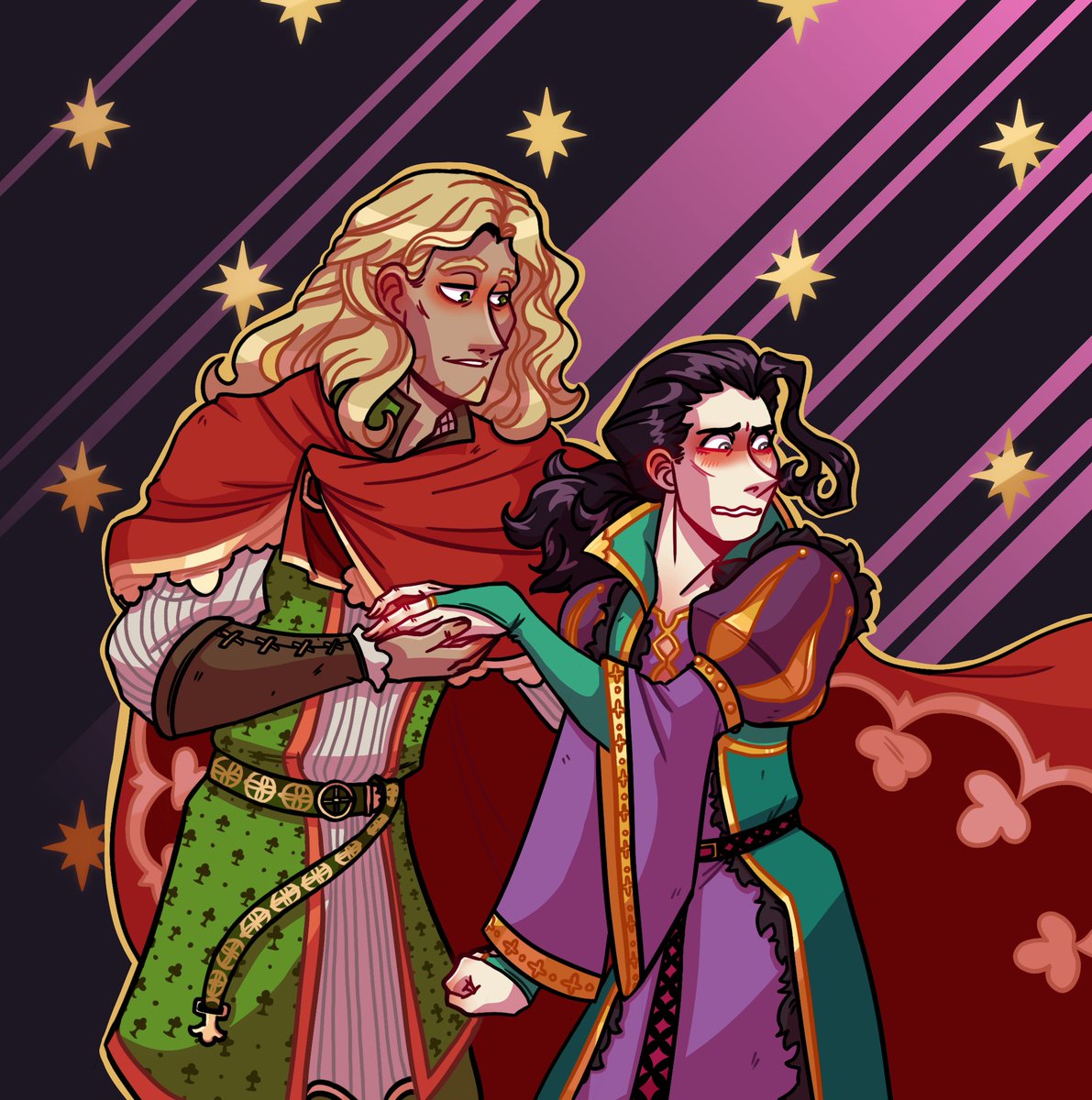 maurlim's tweet photo. Two precious boys from the Executioner's Academy, because this comic deserves a ton of fan art ✨ https://t.co/bdinRZwZKg