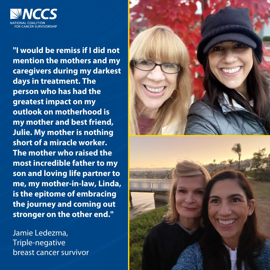 CancerAdvocacy's tweet photo. With the support of her husband and family, Jamie navigated her treatment and survivorship care during some of Blake's formative years. https://t.co/p0zLQ81XZv