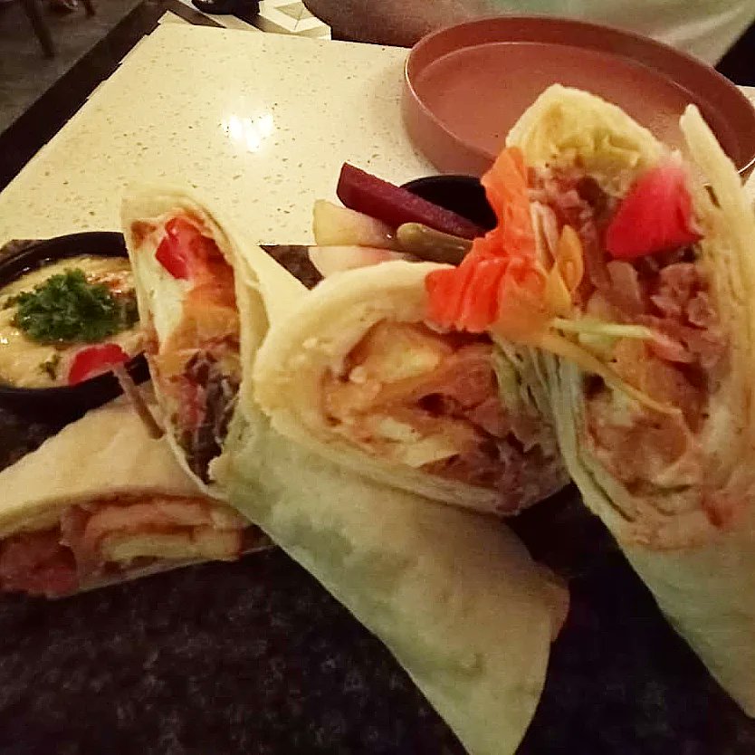 Paneer Tikka Shawarma at the newly opened Raasta at Kalyaninagar Pune <a href="/PuneFoodSpot/">Sameer</a> <a href="/PuneFoodAlerts/">Food Alerts</a> <a href="/PuneFoodies/">Pune Foodies</a> #pune #punefood #raasta #restaurantsinpune #punefoodspot <a href="/RaastaBombay/">Raasta Bombay</a>