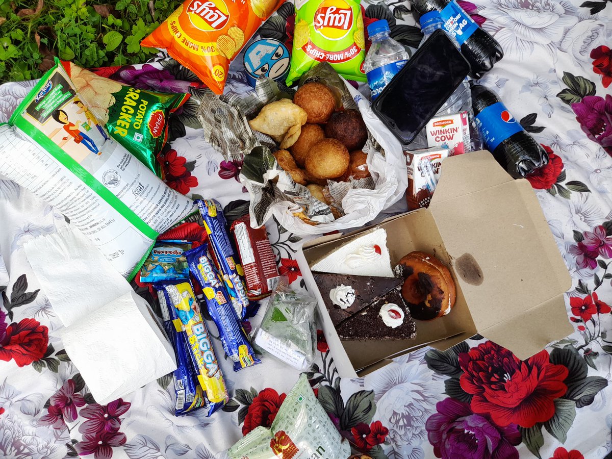 _day_ma's tweet photo. Mini picnic with best peeps #sherubtsean #lastsemesterofcollege https://t.co/se4gKgoBMt