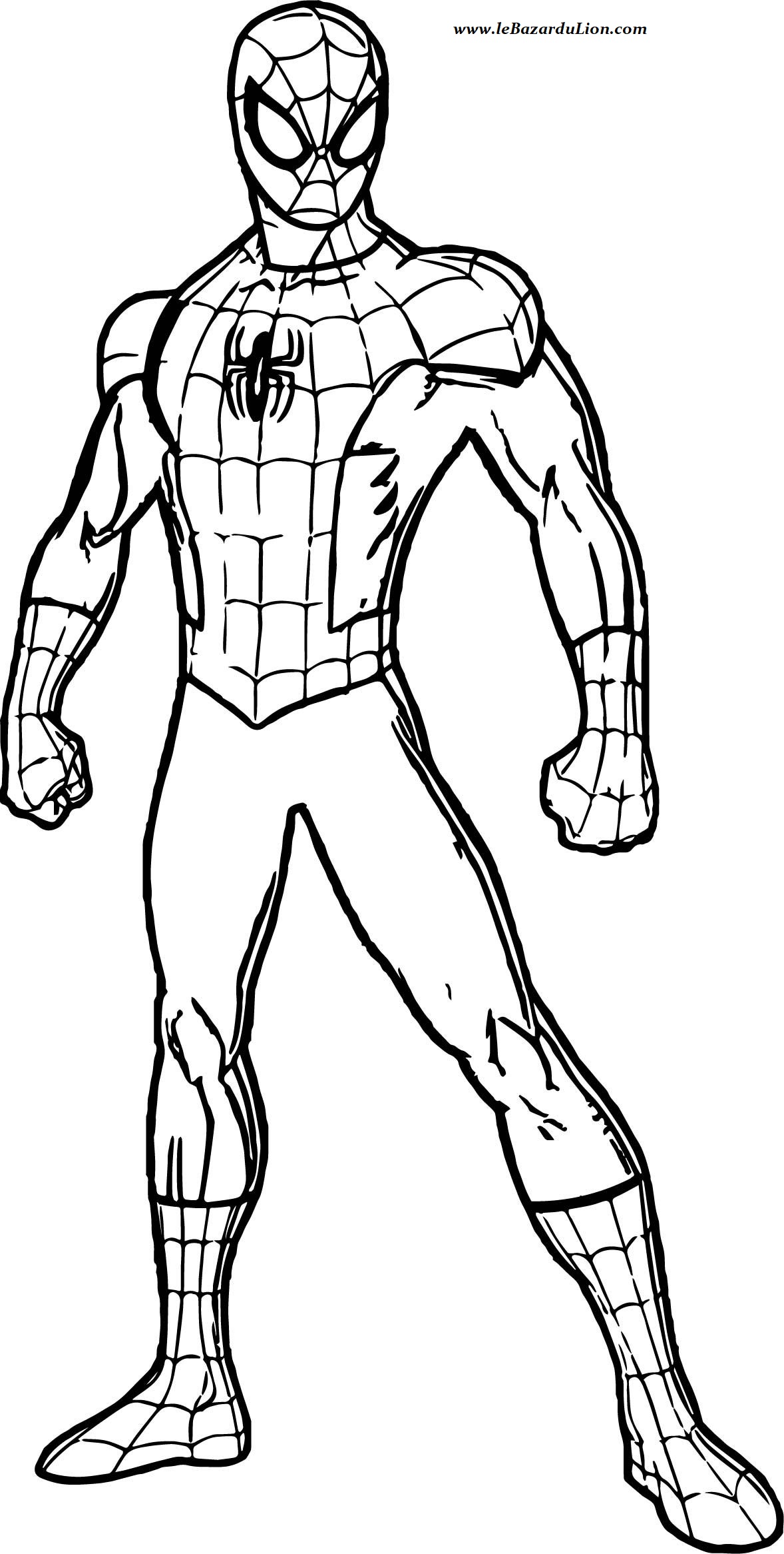 X 上的 Le Bazar du Lion：「30 Coloriages de Marvel : Spider-man #1