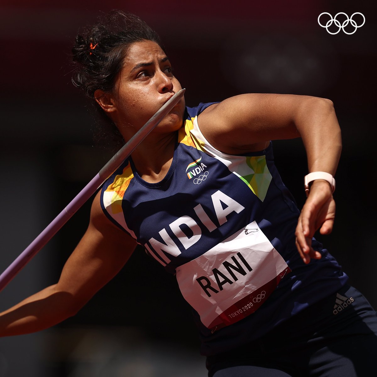 🚨 National Record Alert! 🚨 Tokyo Olympian Annu Rani betters her own  national mark with a throw of 63.82m at the 4th Indian Open Javelin throw  competition. The Indian athlete set the, image size:1200x1200