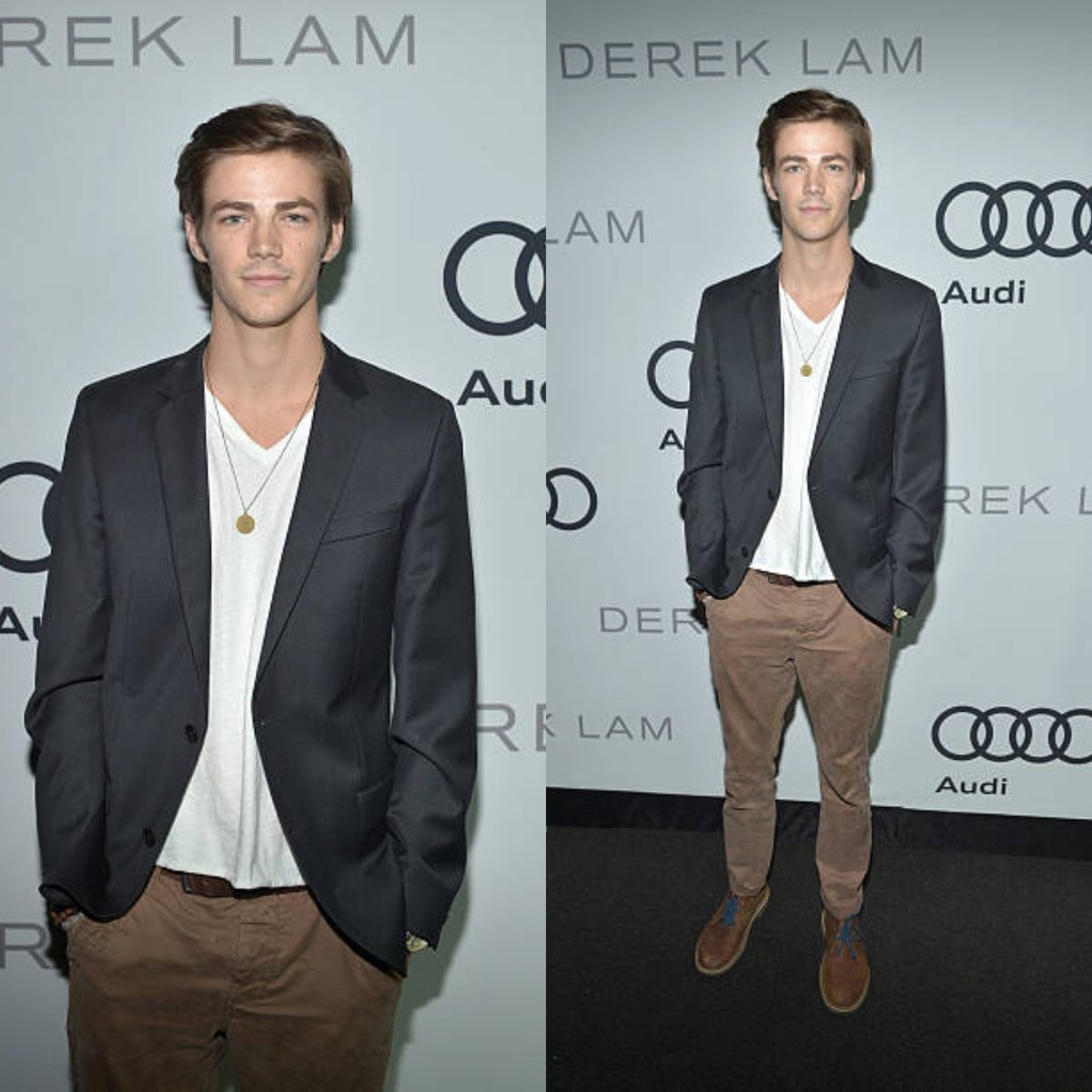 #Throwback #GrantGustin attends Audi and Derek Lam Celebrate the 2012 Emmy Awards held at Cecconi's Restaurant on September 16, 2012 in Los Angeles, California❤