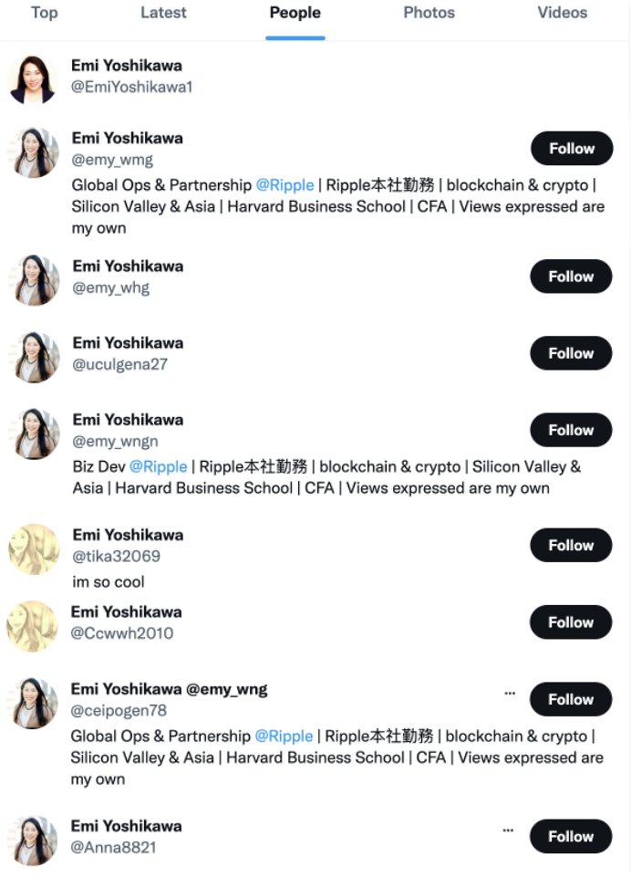 emy_wng's tweet photo. Wow, so many accounts impersonating me...😖
Please be careful and help report the issue to Twitter..! https://t.co/XBofGkKNlE