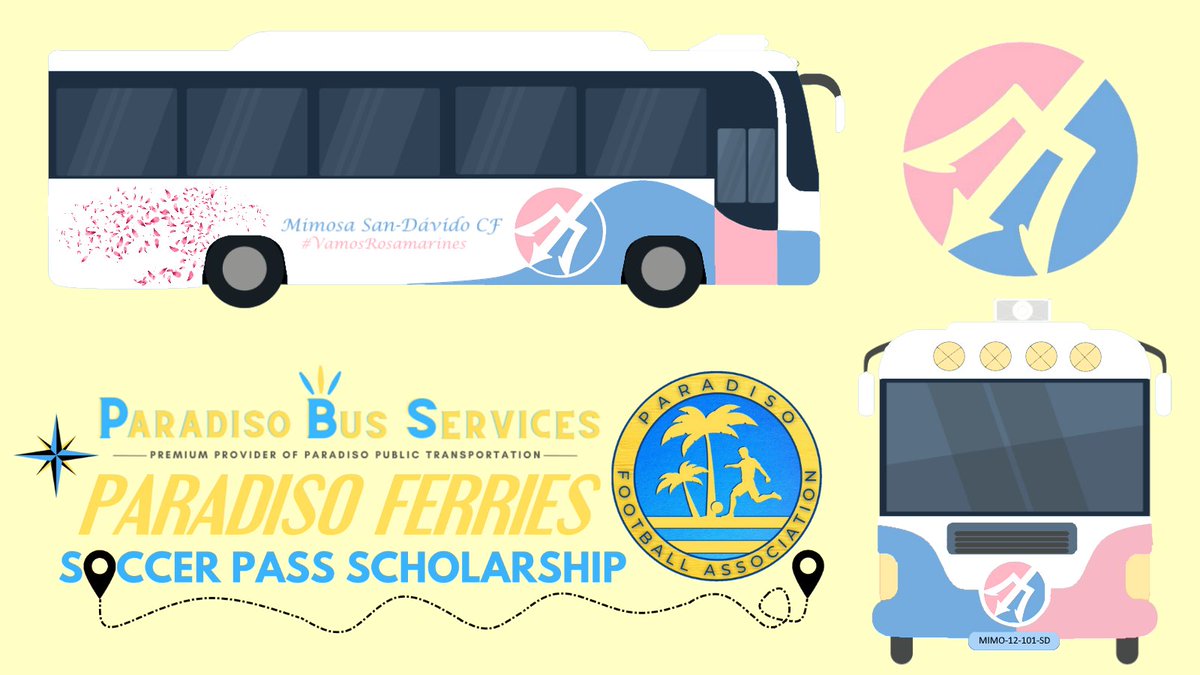 Delighted to provide <a href="/MimosaCF/">Mimosa San-Dávido CF</a> with the transportation needs they deserve. Equipped with a horn and additional lights - this bus can hold its own at a carnival. Includes a luxurious interior, with UV lighting, and ethical furnishings. #VamosRosamarines