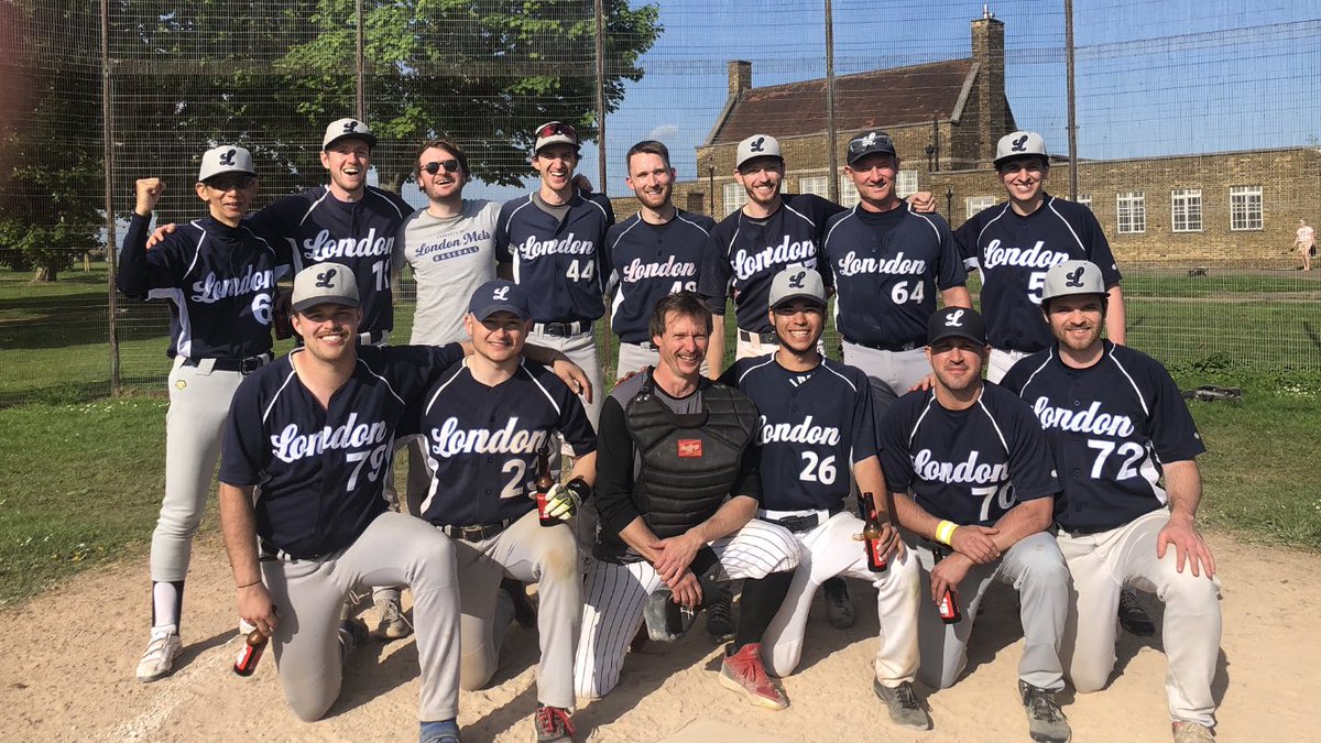 LondonMetros's tweet photo. Metros sweep the Latin boys after a pitching duel in game 2 ends in a walk off #lovebaseball https://t.co/lbsG5x0Iz1