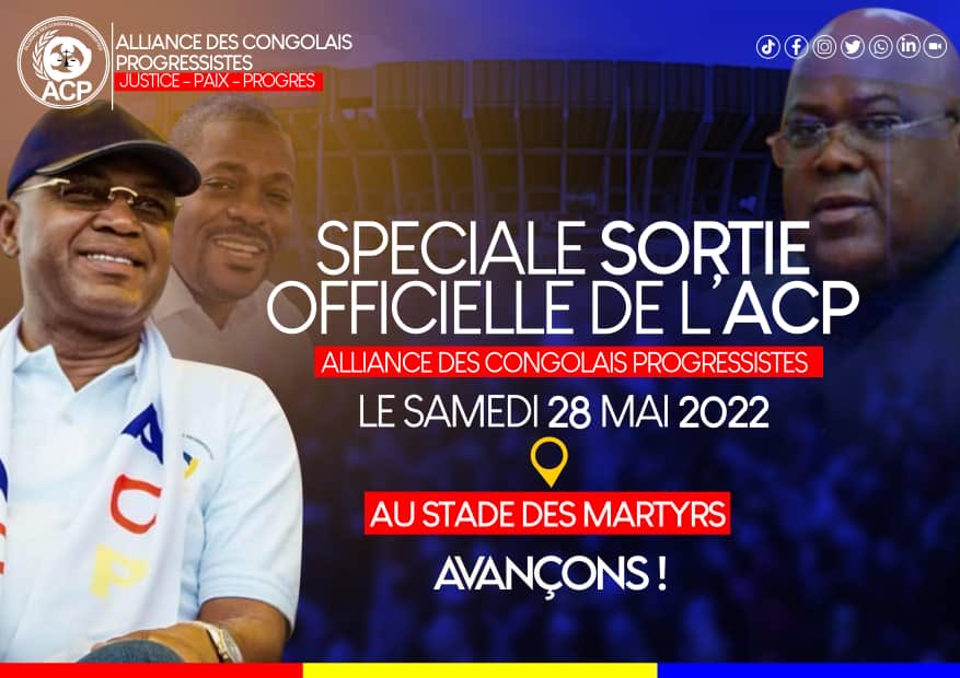 AcpParti's tweet photo. Un seul rendez-vous pour les militants de l’ACP et tous les congolais ! https://t.co/PvigwxPmvm