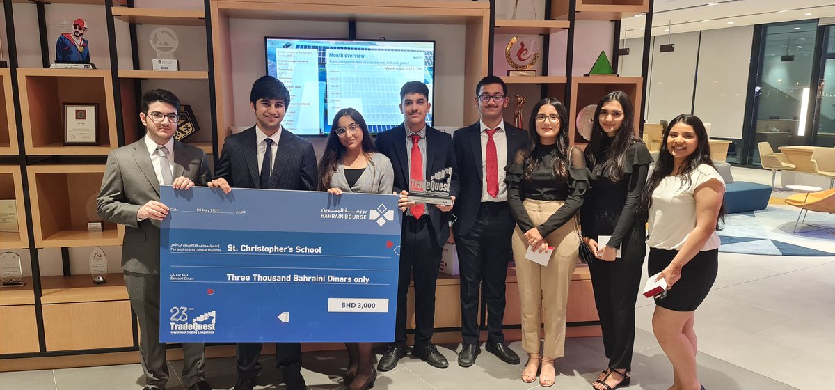 StChrisBusEco's tweet photo. Congratulations to St Christophers TradeQuest team for coming 2nd place this year. Well done!
#stchrisbusiness #stchris6th https://t.co/k0qKDBdfAU