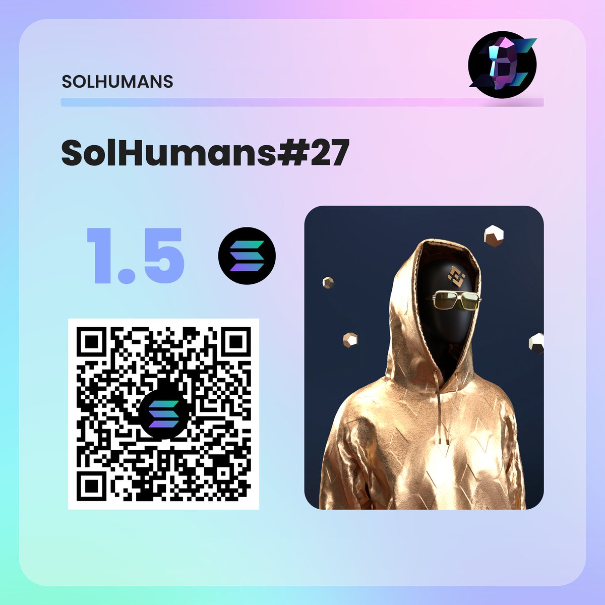 SolHumans's tweet photo. The holders of their SolHumans NFT will be participating in 35 $SOL.

if you are interested, I leave the invitation: https://t.co/kxQLVkyjZk

More of us in: https://t.co/IaFoJkIaYz

#NFTGiveaway #SolanaGiveaways #SolanaNFT #NFT #NFTCommunity #NFTCollection #OpenSeaNFT https://t.co/wphfmV5atm
