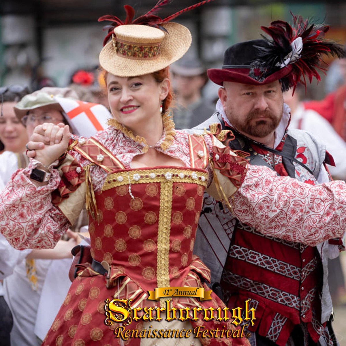 srfestival's tweet photo. Join the people of Scarborough as they dance the stately dances of the court at the Royal Marquee

School of Court Dance: 4:30pm

Court Dance: 5:00pm

📷: Scott Fischer

Discount Tickets Available online at https://t.co/zYPshotVkJ

#SRFestival #DFW #ThingsToDoInDallas #ExploreTX https://t.co/EYzxIGxfzT