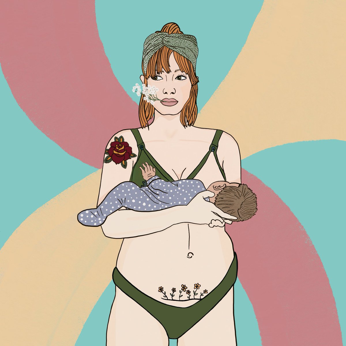 Happy Mother's Day!🌸 Here is my other beautiful NFT from @TheWomenCollNFT I have one for my daughter and now one for my son❤️ #womennft #momsofnft