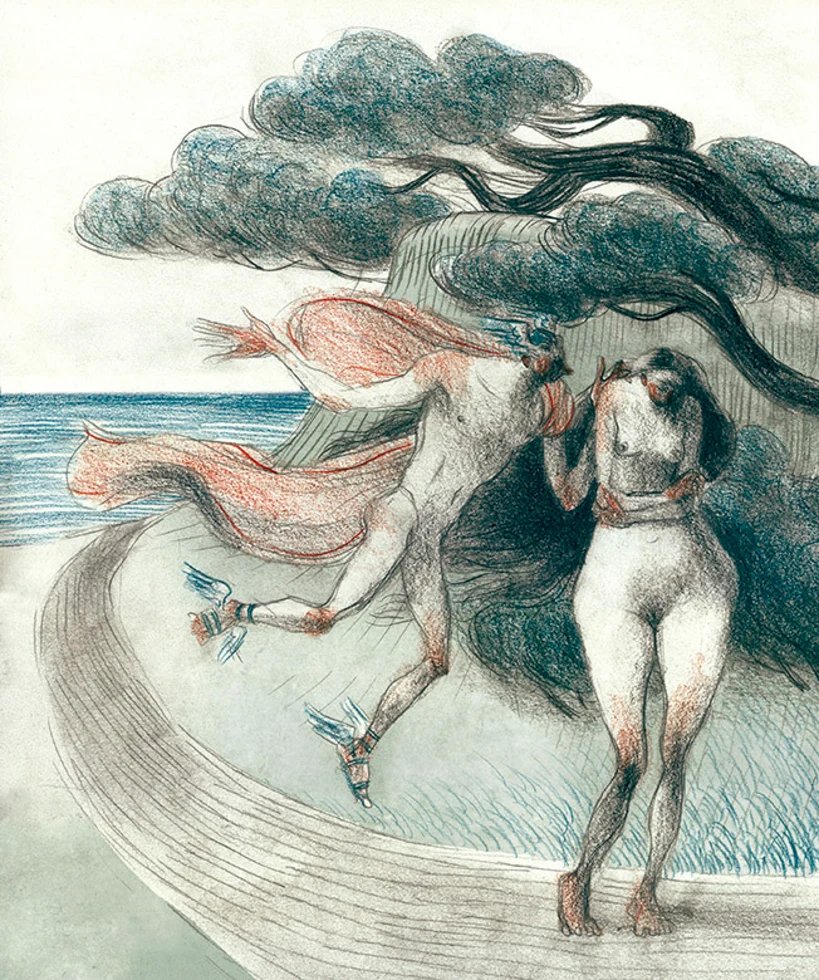 The Adventures of Ulysses, expressive illustration by Domestika teacher <a href="/danitorrent1/">dani torrent</a>. Learn more about Daniel's work and his course here : domestika.co/DanielTorrentR…