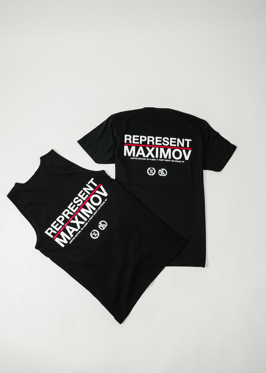 RepresentLTD's tweet photo. MAXIMOV 5/14 FIGHT CAPSULE - FIGHT WEEK 👊

https://t.co/u38ryYc0aT [ @nickmax15 fight capsule order by 5/10 to receive by fight night]

#represent #maximov #nda #fightcapsule #rephard #neverestablished https://t.co/GU7uuIaMG9
