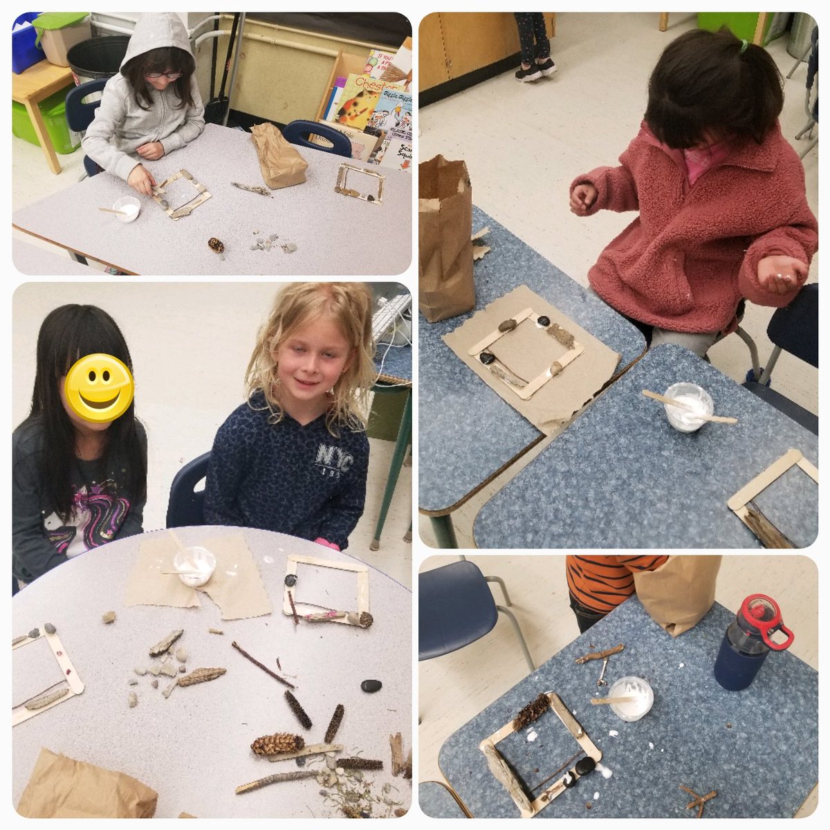 DHSCotton's tweet photo. Happy Mother's Day! Grade ones made picture frames with items they collected from nature! They were so proud and excited to bring their gifts home to their moms. @DHSEngelman #wearecbe #dhscbe https://t.co/YX1TDNtBsM