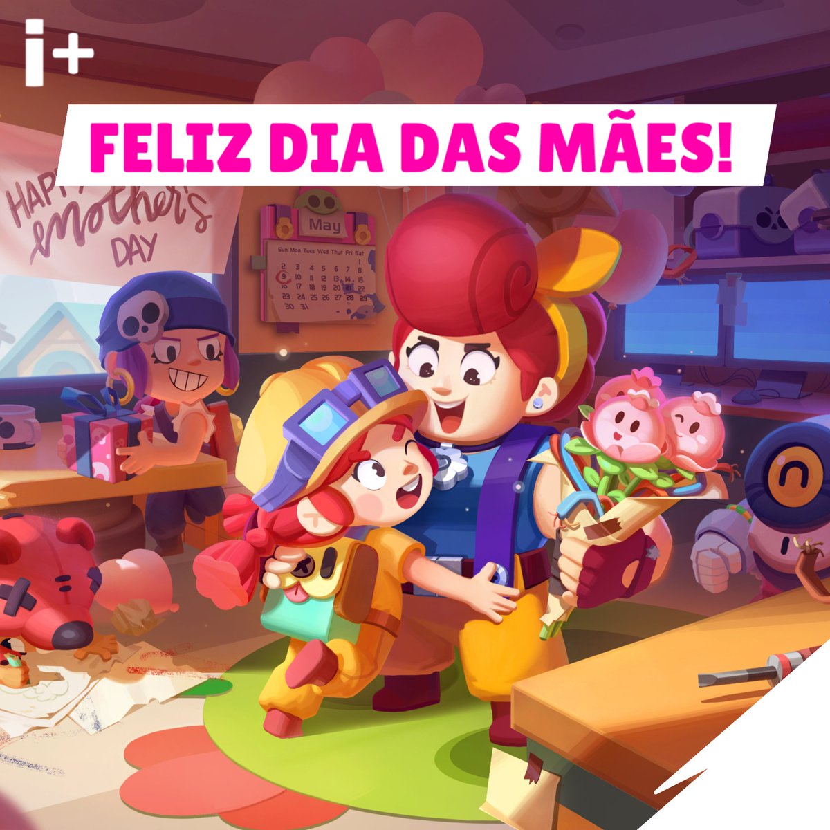 InBrawlStudios's tweet photo. → Feliz Dia Das Mães!🤱

— Hoje a equipe da InBrawl deseja um #FelizDiaDasMães para todas as mães do mundo! ❤️

- 🏐 https://t.co/sNtSmVR20e