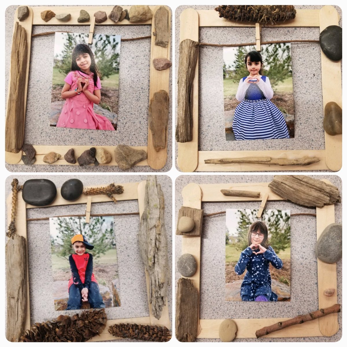 DHSCotton's tweet photo. Happy Mother's Day! Grade ones made picture frames with items they collected from nature! They were so proud and excited to bring their gifts home to their moms. @DHSEngelman #wearecbe #dhscbe https://t.co/YX1TDNtBsM