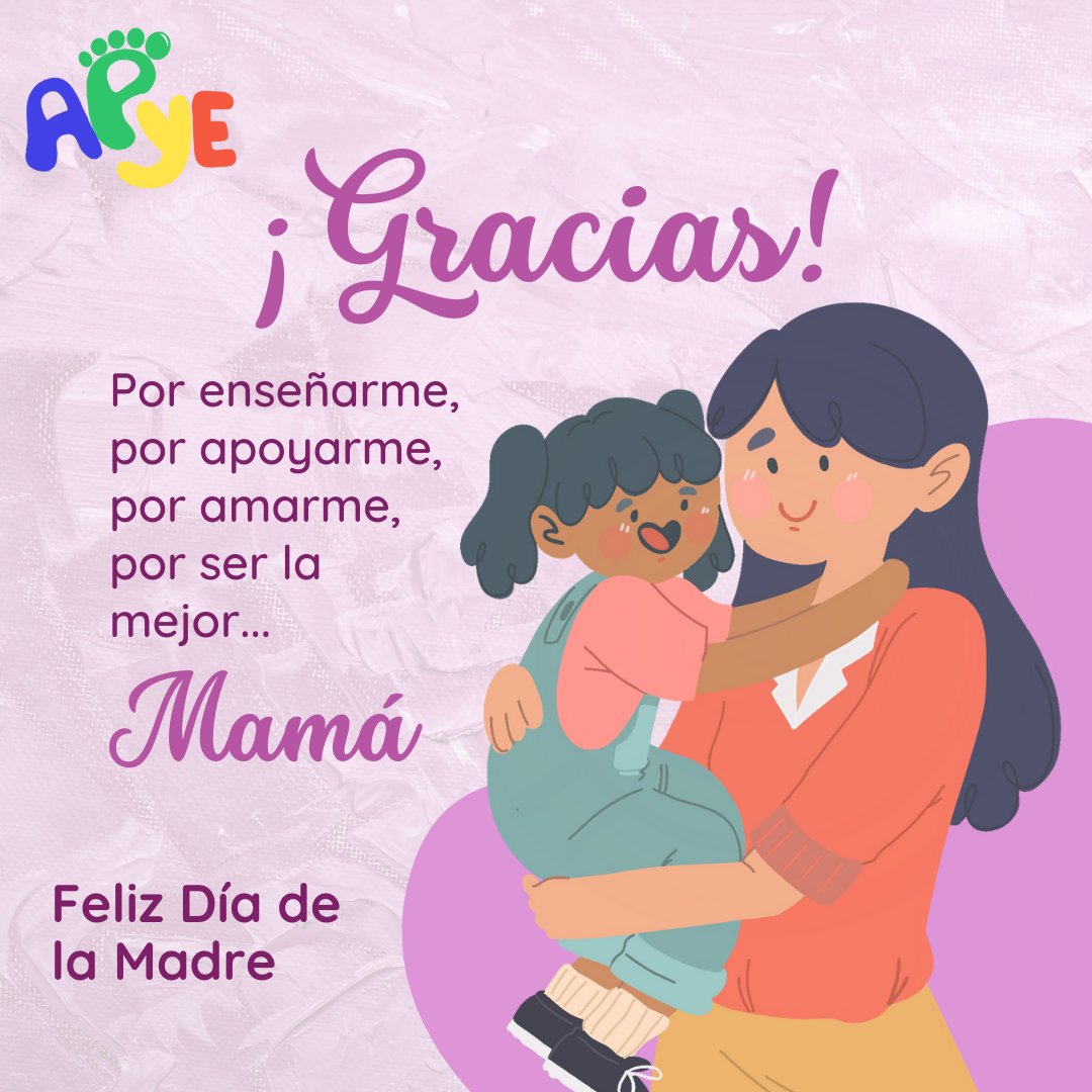 ApyeFundacion's tweet photo. Desde @apyefundacion les deseamos un feliz día de las madres, que tengan un bello día y que el amor y el cariño sean su mejor regalo 💐

#FelizDiaDeLaMadre #DiaDeLaMadre #Madres #mama #felizdiamama #fundaciónapye #apyeteam #vida #DiaDeLasMadres #DiaDeLaMadre https://t.co/5aRgU3QOQ1