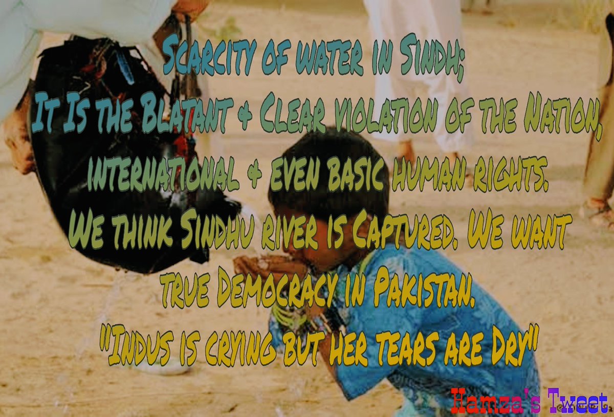 AliHamzawassan's tweet image. #SindhNeedsWaterr 
#Savepoor'sLife
