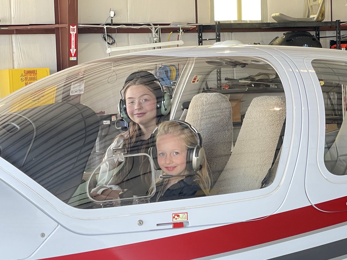 NathanMillecam's tweet photo. On this Mother’s Day, I am grateful for the example my wife has set for our daughters that they can be anything they want. Aviation has traditionally been an industry with minimal diversity.  Here’s to two girls that can be future Pilots, Engineers, Lawyers, CEO’s. https://t.co/nGwJcT6Ck5