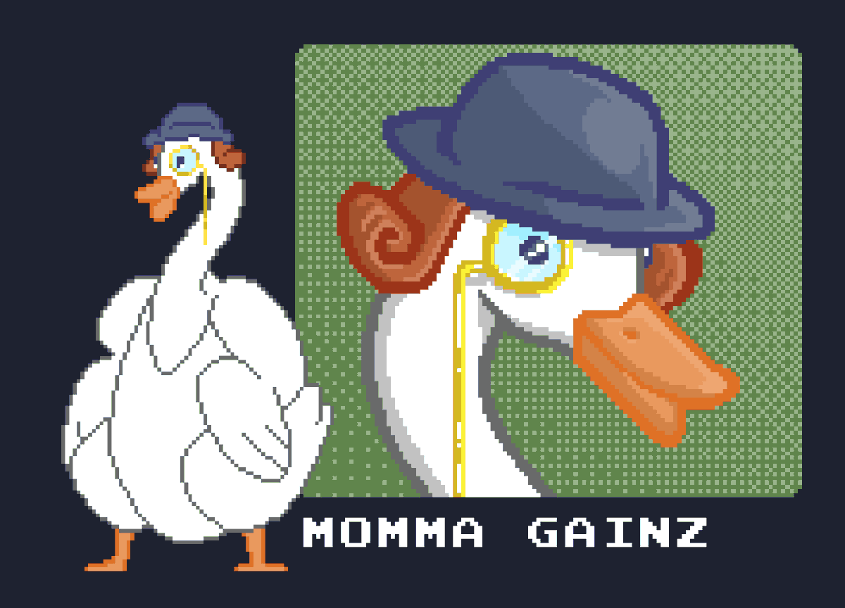 GainzTeddy's tweet photo. Happy Mothers Day to you all, from a chicken who really loves their mama. 😍🐔🥚Thanks Mama Gainz, for all the times you took me to the gym as a chick. Here's My beautiful mama 
art @Ambrowskii 
#TeddyGainz
#TeamGainzProductions
#HappyMothersDay https://t.co/yyYBeyaJnz