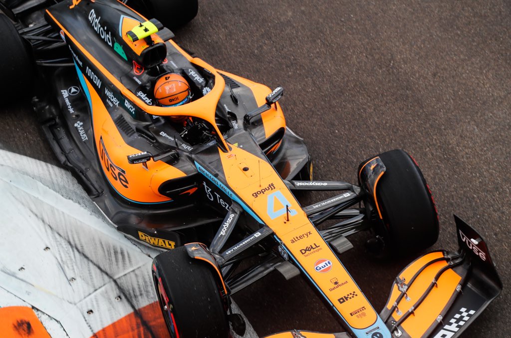 It’s race day!
Catch us (and by us, we mean <a href="/LandoNorris/">Lando Norris</a> &amp; <a href="/danielricciardo/">Daniel Ricciardo</a>) on the track 🏎💨

<a href="/McLarenF1/">McLaren</a> #MiamiGP