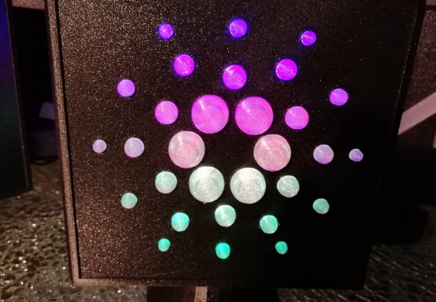 MikeSpectorWSJ's tweet photo. Today, #freeloaderz spotlights is on #bitlamp pool.
Bitlamp is a symmetric three sided LED lamp and a great way to promote cryptocurrencies.
Get you #CardanoLamp from https://t.co/fzadHPP1UC https://t.co/nlgqKH8XDe https://t.co/4Kz509l7LK