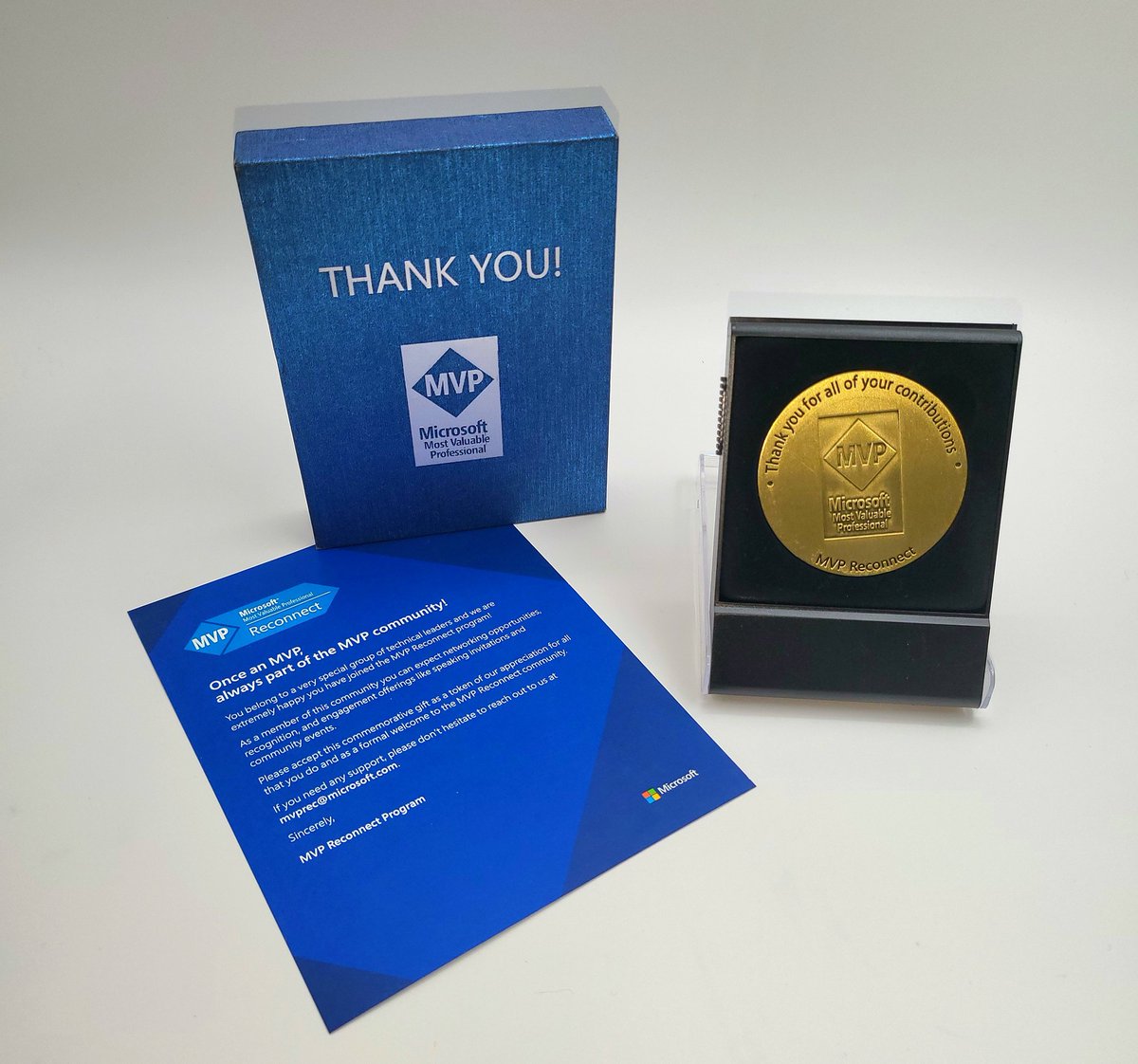 MayAlhajri2's tweet photo. I just received my MVP Reconnect Award from #Microsoft ๐ฅas part of the MVP alumni program. Once an MVP always an MVP! ๐ช๐ผ๐
I'm so honoured and thankful to be part of this community โญ๏ธ Many thanks to everyone who helped me during this journey ๐๐ป
#mvpbuzz
#MVPRECONNECT https://t.co/1mKNrAkr9u