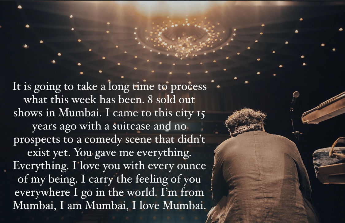 Vir Das tweet media