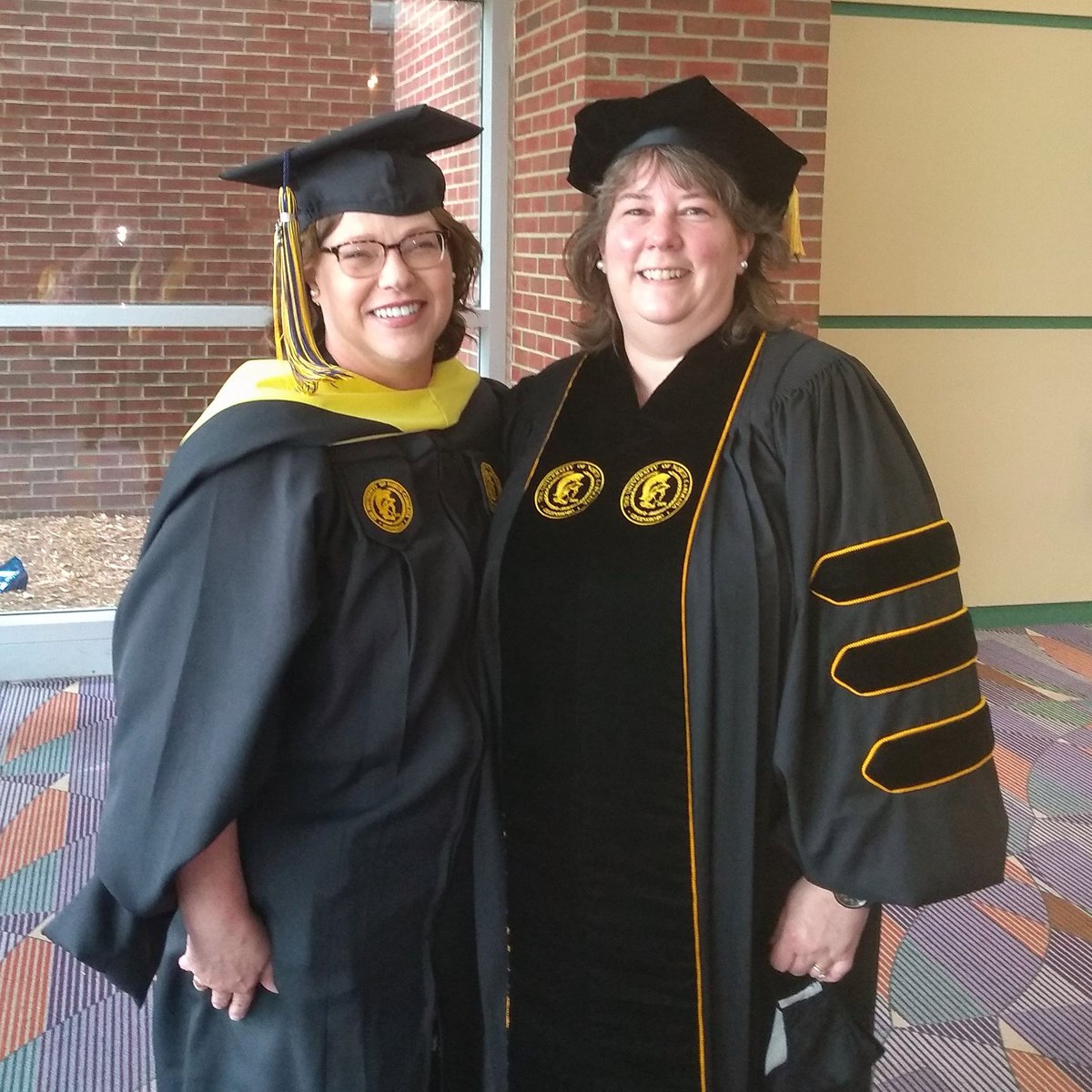 KimDiezel's tweet photo. Proud to represent Andrews at this weekend's UNCG commencement ceremonies! https://t.co/OvpdLtLZbC