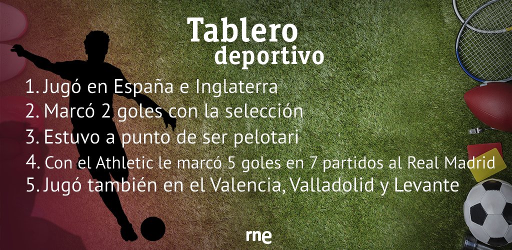 Deportes_rne's tweet photo. ¡#Sorteo de Paradores 🏡!

¿Quieres 2 noches con desayuno en el parador que quieras?

⁉️ Adivina el #FutbolistaMisterioso
🔄 Haz RT
⏩ Síguenos 

5º Jugó también en el Valencia, Valladolid y Levante https://t.co/I1DzJSYqBb