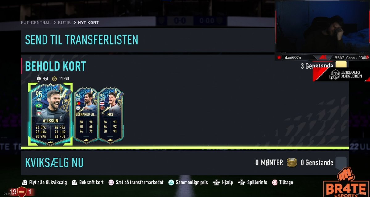 I det mindste var støtten fra chatten større end EA's støtte i mine Rank 1 rewards.