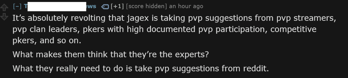 What we saying then? Sarcasm or serious?