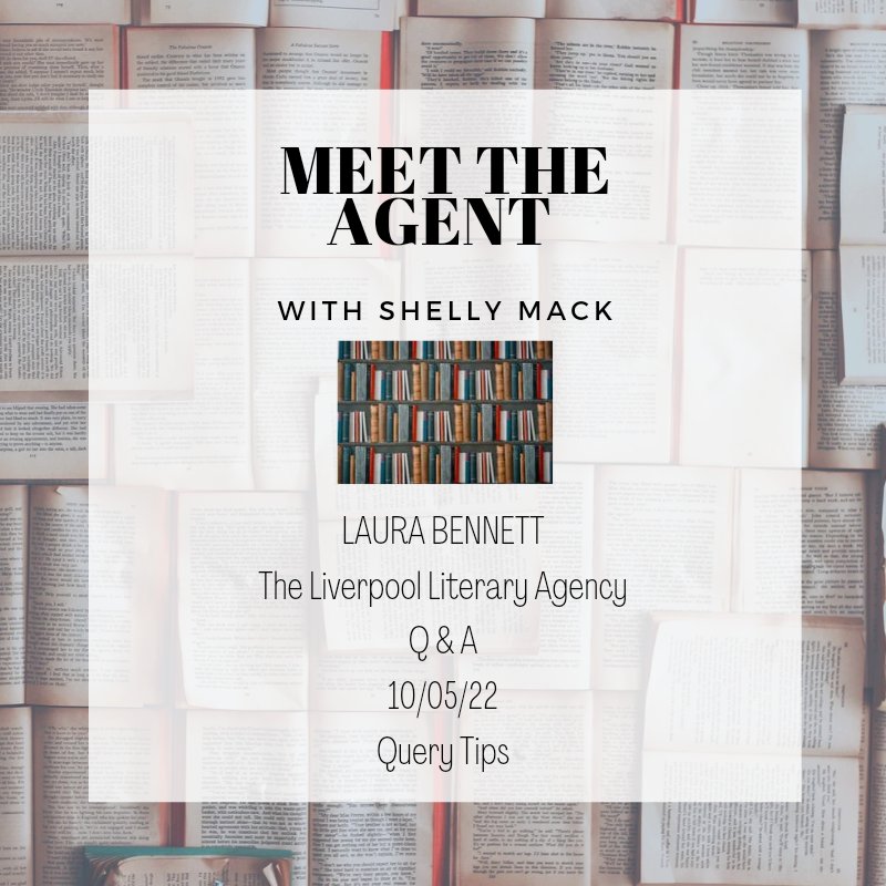 Shellymackbooks's tweet image. I'm honoured to be able to interview @Losbennett this week from @LiverpoolLit and looking forward to asking questions re #amquerying Thank you Laura. A blog post will be posted through the week with a link. #querytips