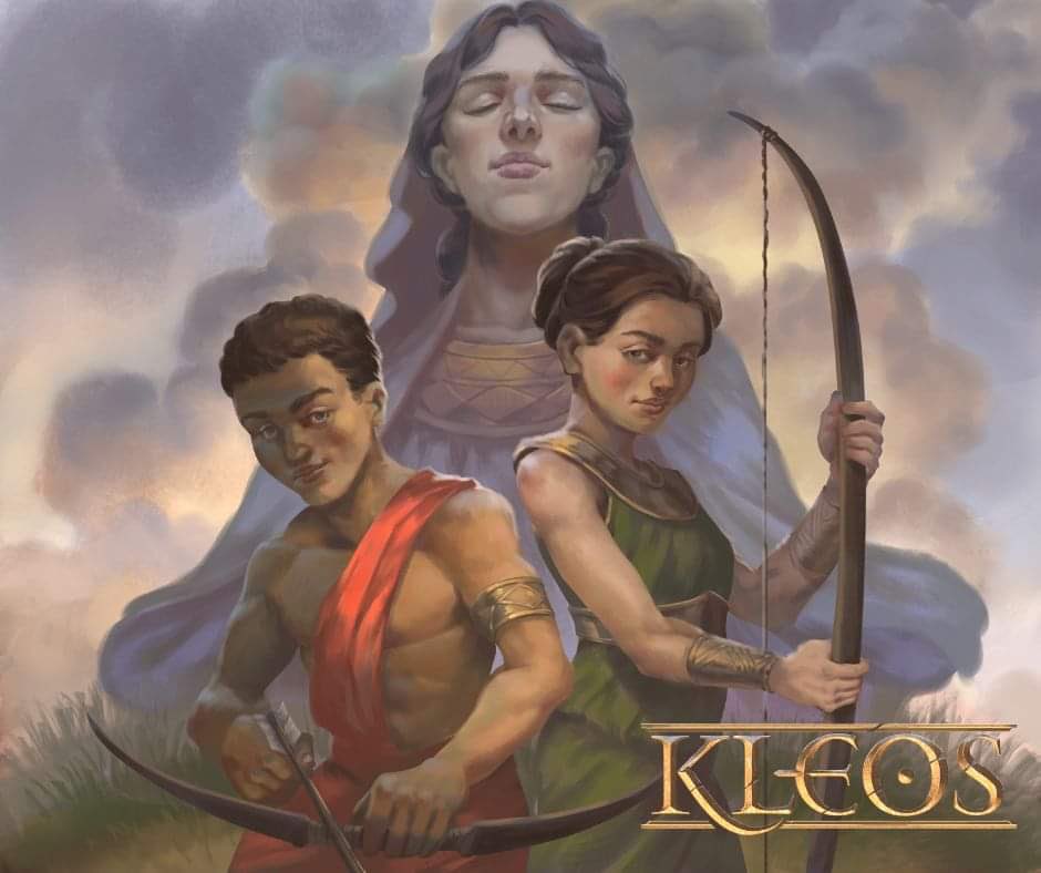 Happy Mother's Day!  Wishing all parents (of humans or fur babies) a wonderful day! Here’s a new image of Leto, Goddess of Motherhood, (new Kleos expansion).  Leto was the mother of Artemis and Apollo &amp; was famous for protecting them from many obstacles, especially Hera's wrath.