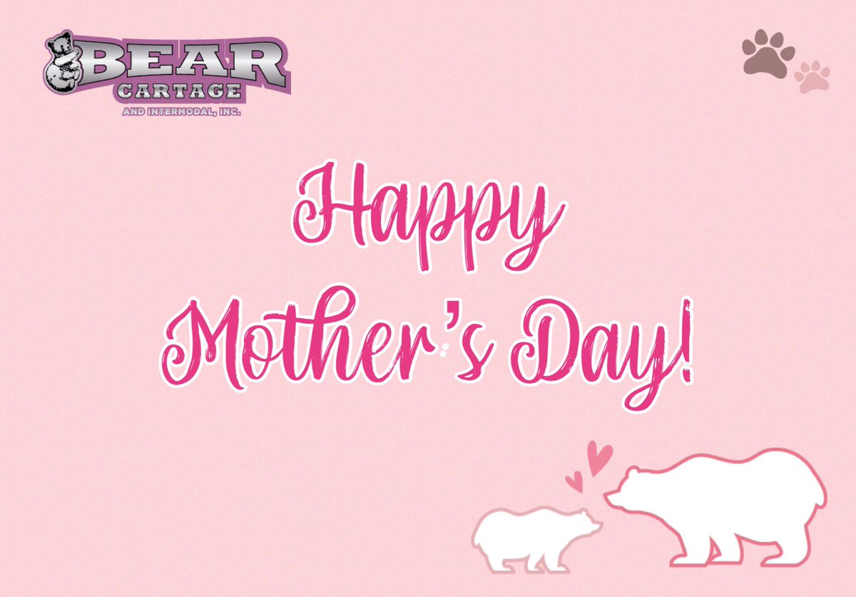 BCI_DriversJobs's tweet photo. Bear Cartage would like to wish all of the momma bears out there a Happy Mother’s Day! 

We appreciate all that you do for us day in and day out. We hope that you all have a nice and relaxing day with your family and friends.

#happymothersday #mommabears #bearfamily🐻 https://t.co/HPJ3maNAXN