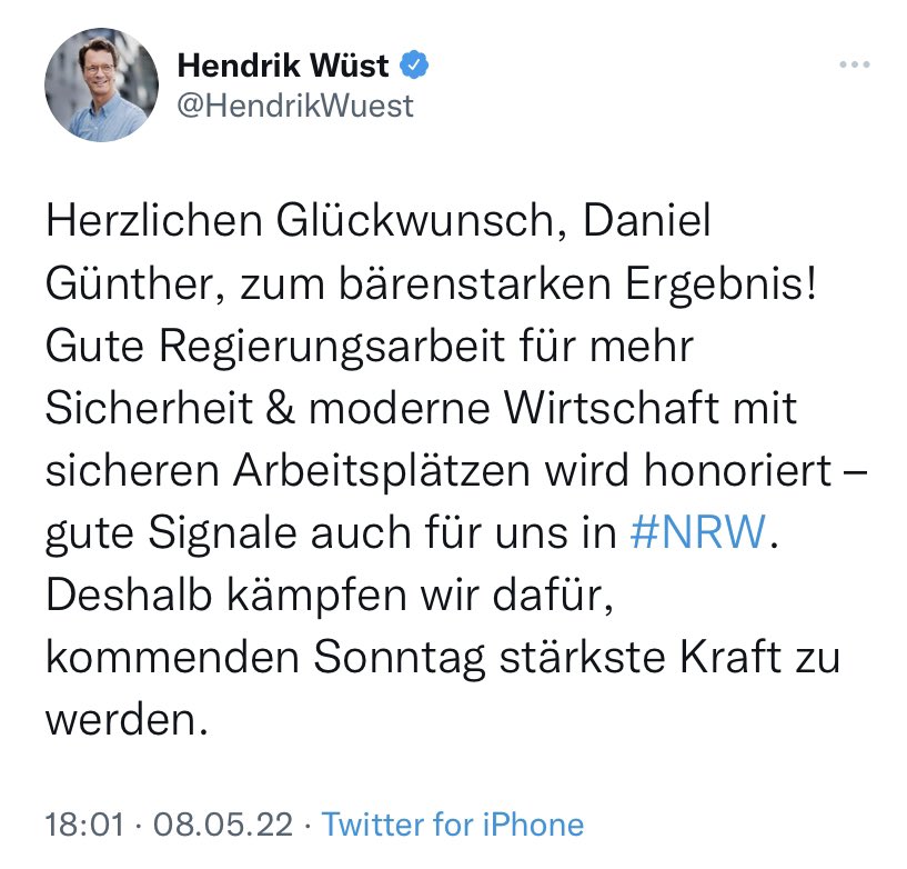 Glückwünsche aus München und Düsseldorf im Vergleich👇