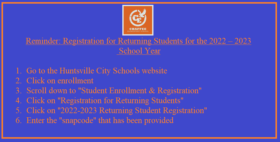 Chaffee Elementary School tweet media