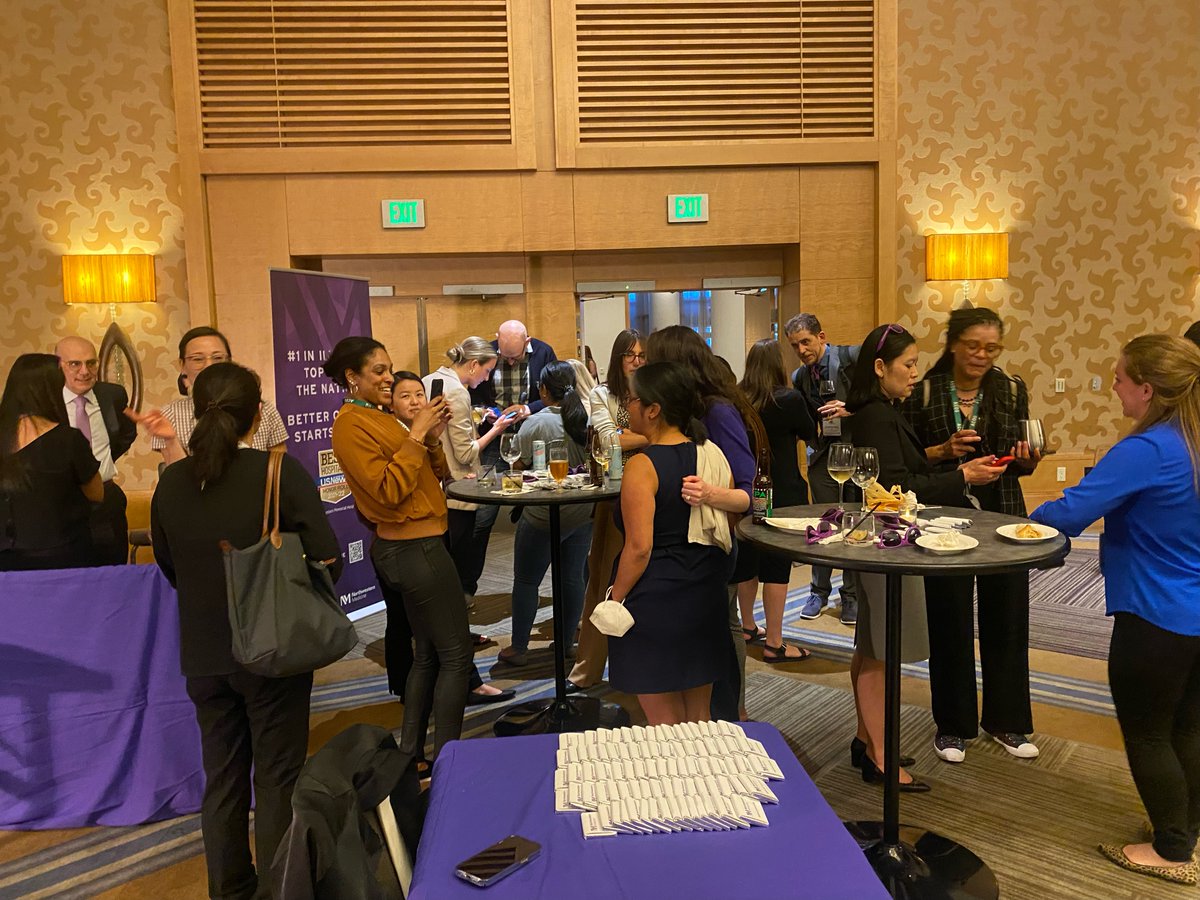 NM_ObGyn's tweet photo. We had an amazing time at the 8th Annual Mix and Mingle Alumni Mixer at #ACOG2022! It was a great #opportunity to #reconnect, #reset, and #recharge with our peers in #ObGyn. 

@NU_ObGynRes @acog #NMatACOG https://t.co/Zi0HLmAFf7