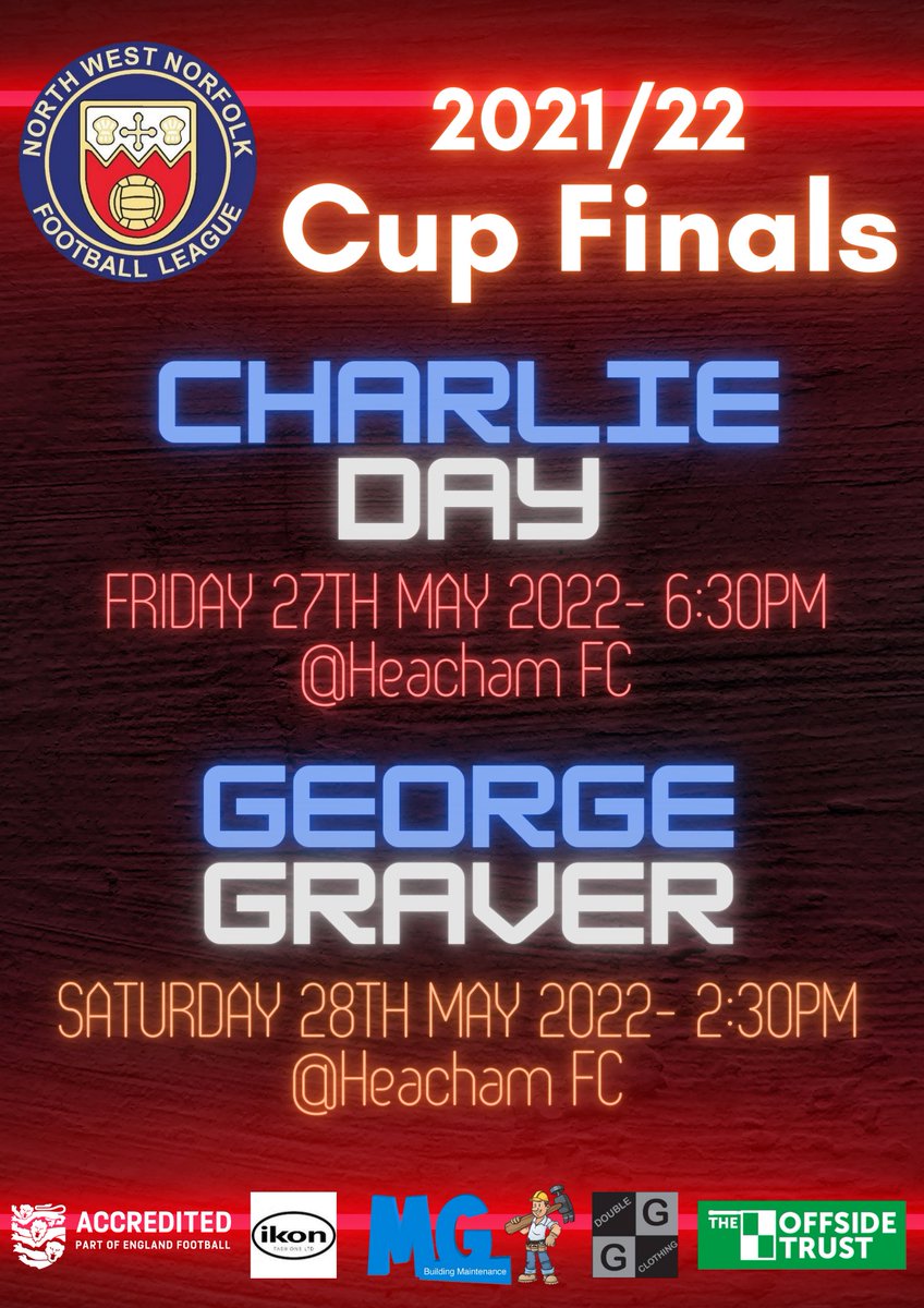 NWNLeague's tweet photo. Dates for your diary 🏆🏆🏆 https://t.co/gBOPFgr2t3