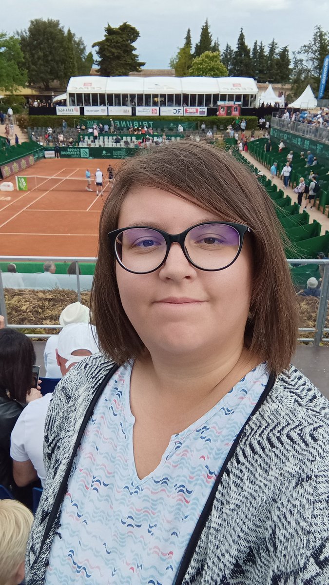MarieDrewJ's tweet photo. Je serais là demain pour la finale de l'open d'aix #openaix https://t.co/4YV4X69uUb