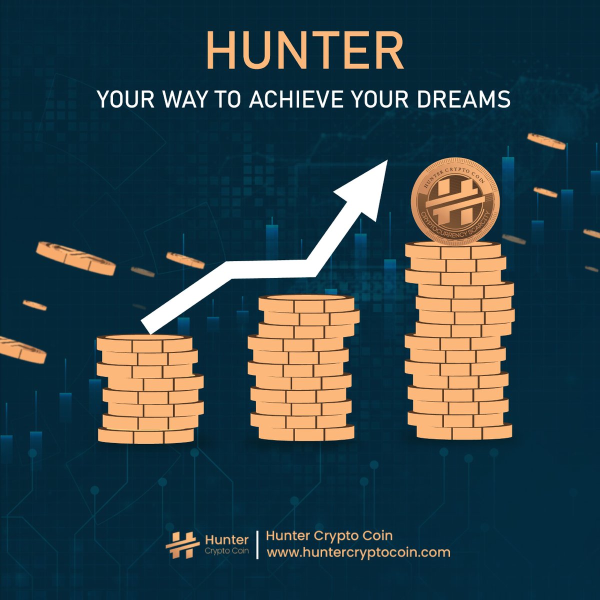 Hunter Crypto Coin tweet media