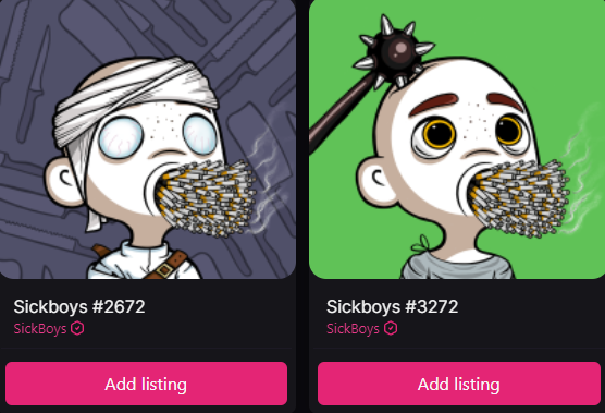 5Dot0Eh's tweet photo. @SickBoysNFT That's because they're so sick. 
#SickBoysNFT https://t.co/nAcSdLVsC9